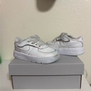 Kids White Nike Sneakers